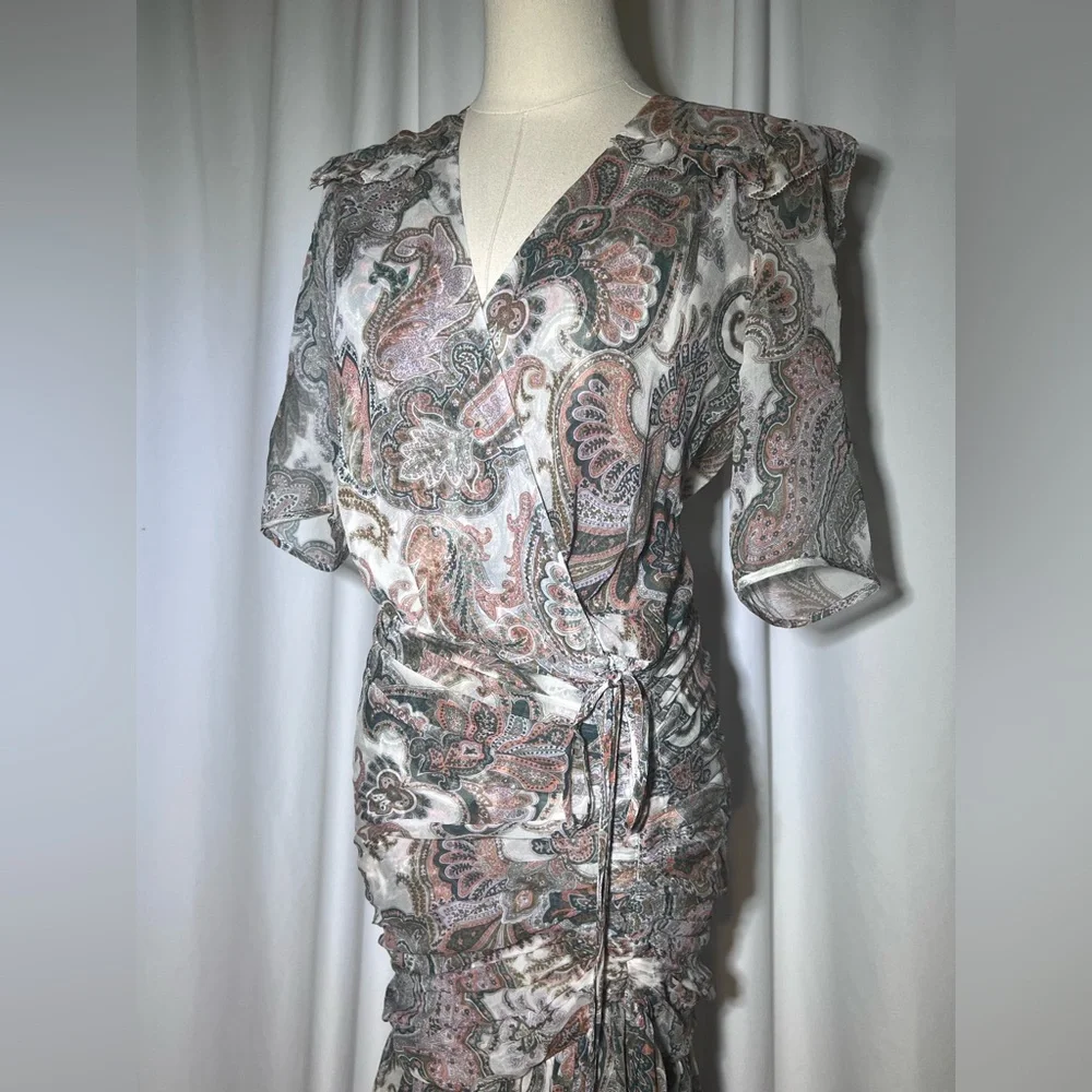Veronica Beard Silk Mick Dress | 2 NWT - Picture 7 of 16